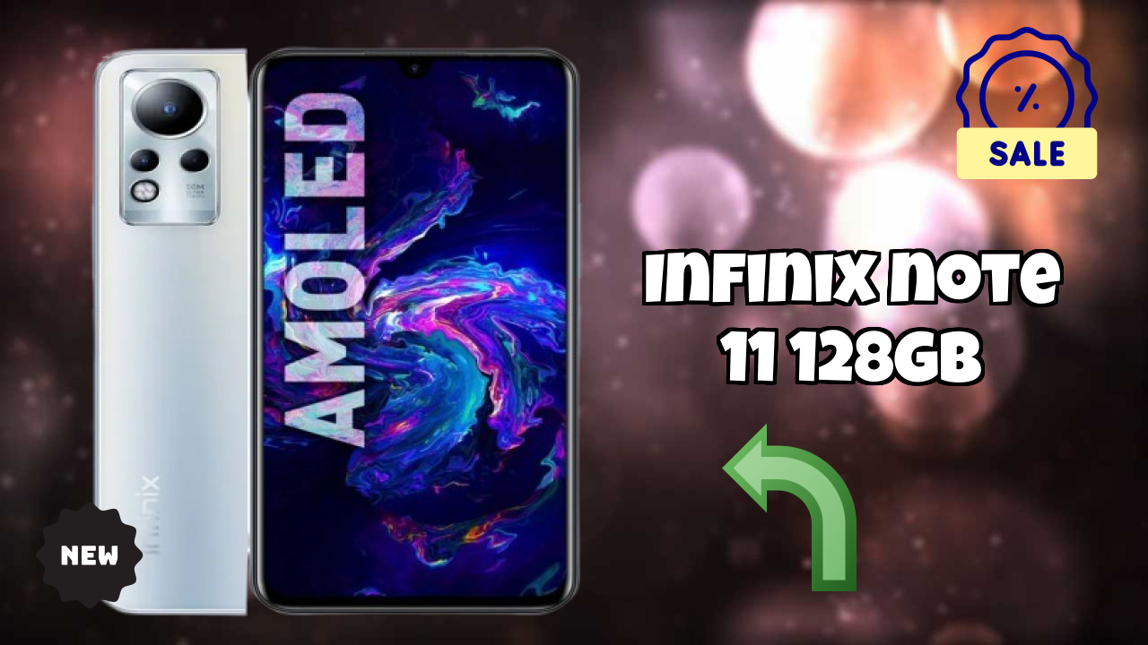 Infinix Note 11 128GB Display Technology: AMOLED Review